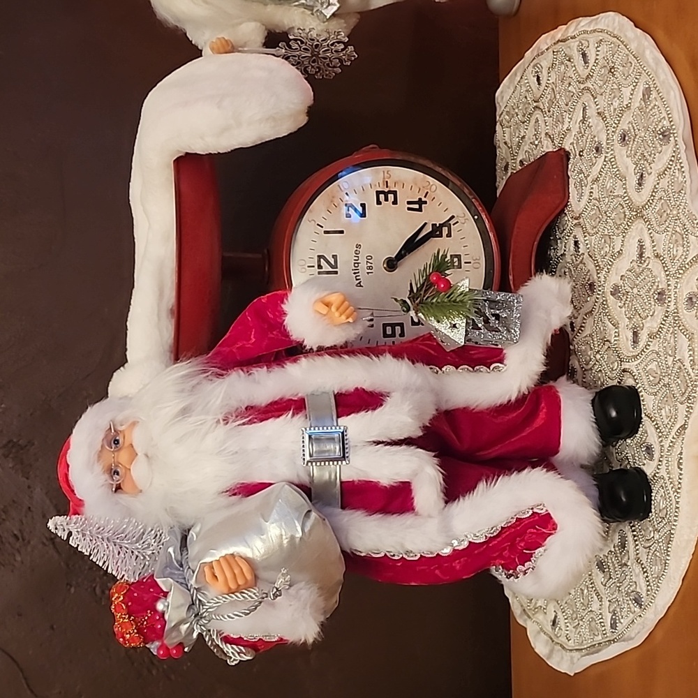 17" Standing Santa Figurine.